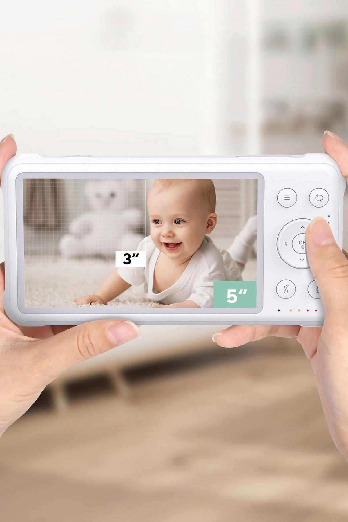 BABYPHONE 100 m  - Basics (17,7/10,9cm) - Momcozy