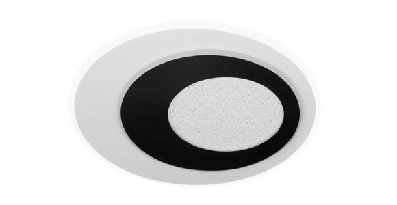 LED-DECKENLEUCHTE 48 cm - Weiß, Basics, Kunststoff/Metall (48cm) - Novel