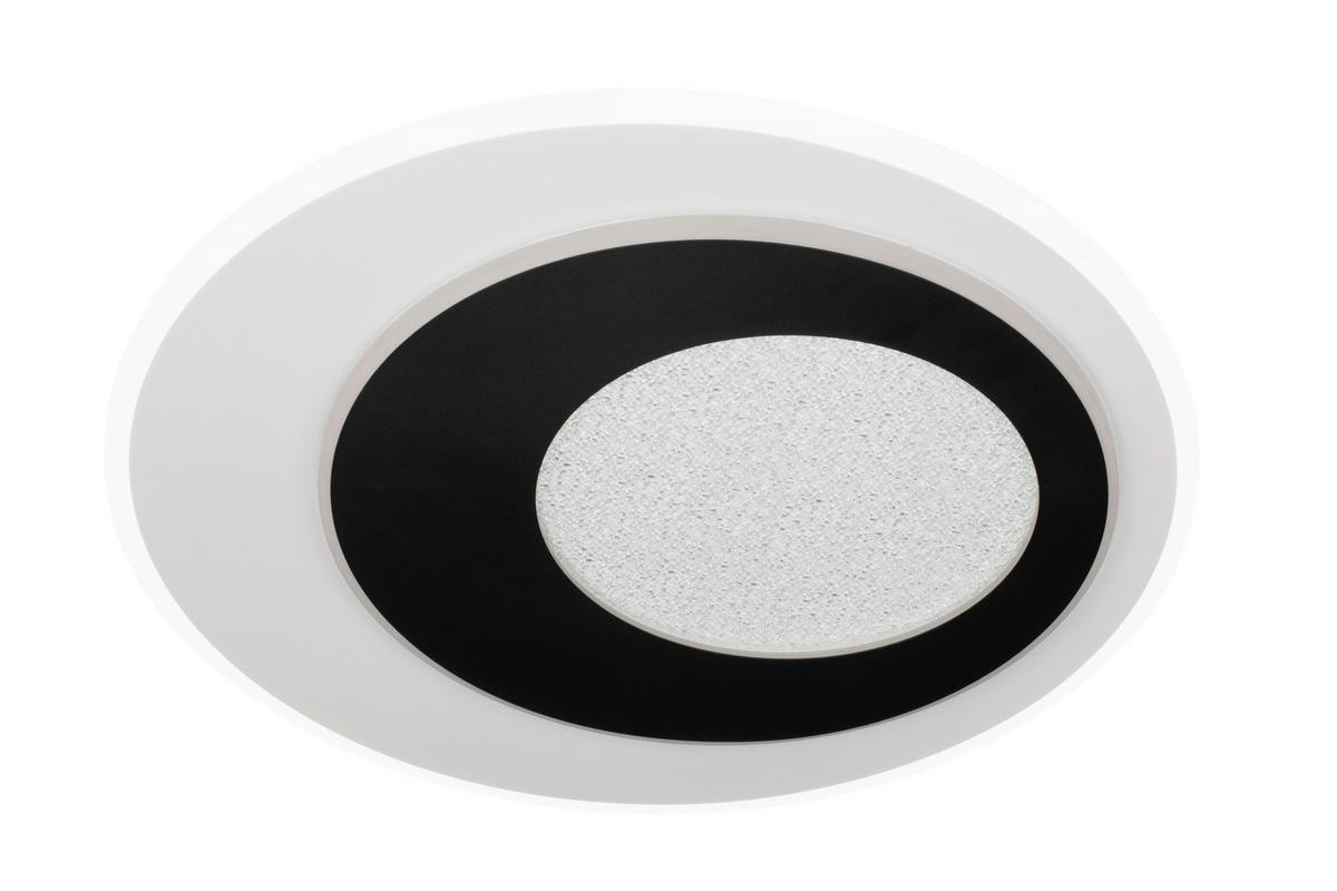 PLAFONIERĂ CU LED - alb, Basics, plastic/metal (48cm) - Novel