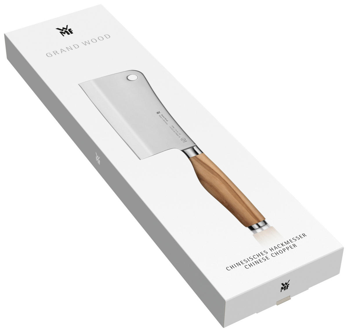 NOŽ ŠEFA KUHINJE  Grand Wood        15 cm    nerđajući čelik - boja nerđajućeg čelika/braon, Osnovno, drvo/metal (15cm) - WMF