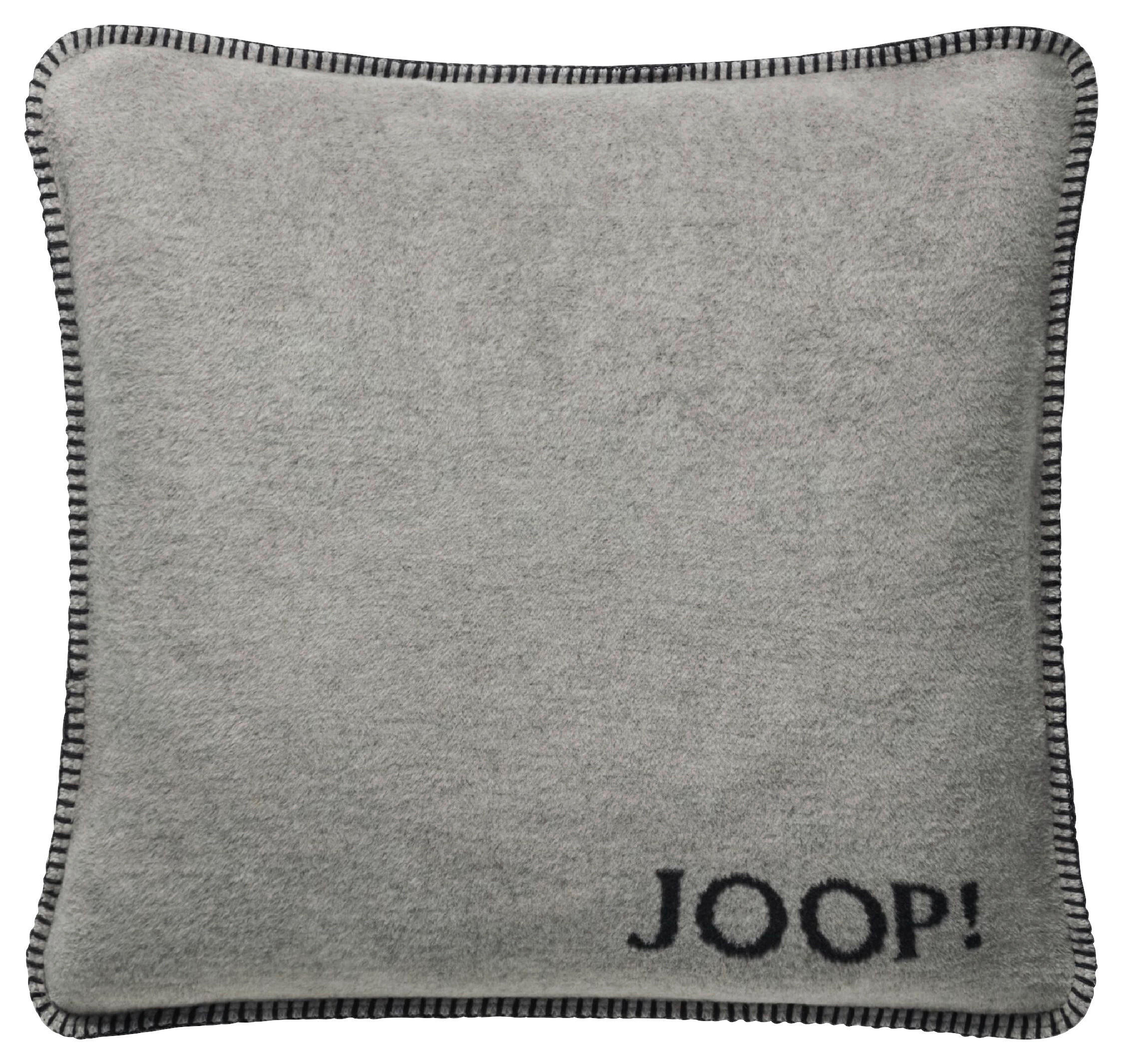 POTAH NA POLŠTÁŘ  50/50 cm - šedá/antracitová, Design, textil (50/50cm) - Joop!