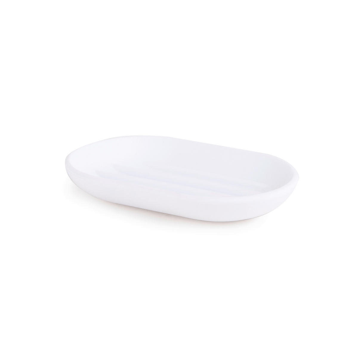 POSODICA ZA MILO - bela, Konvencionalno, umetna masa (14/8,3/1,9cm) - Umbra