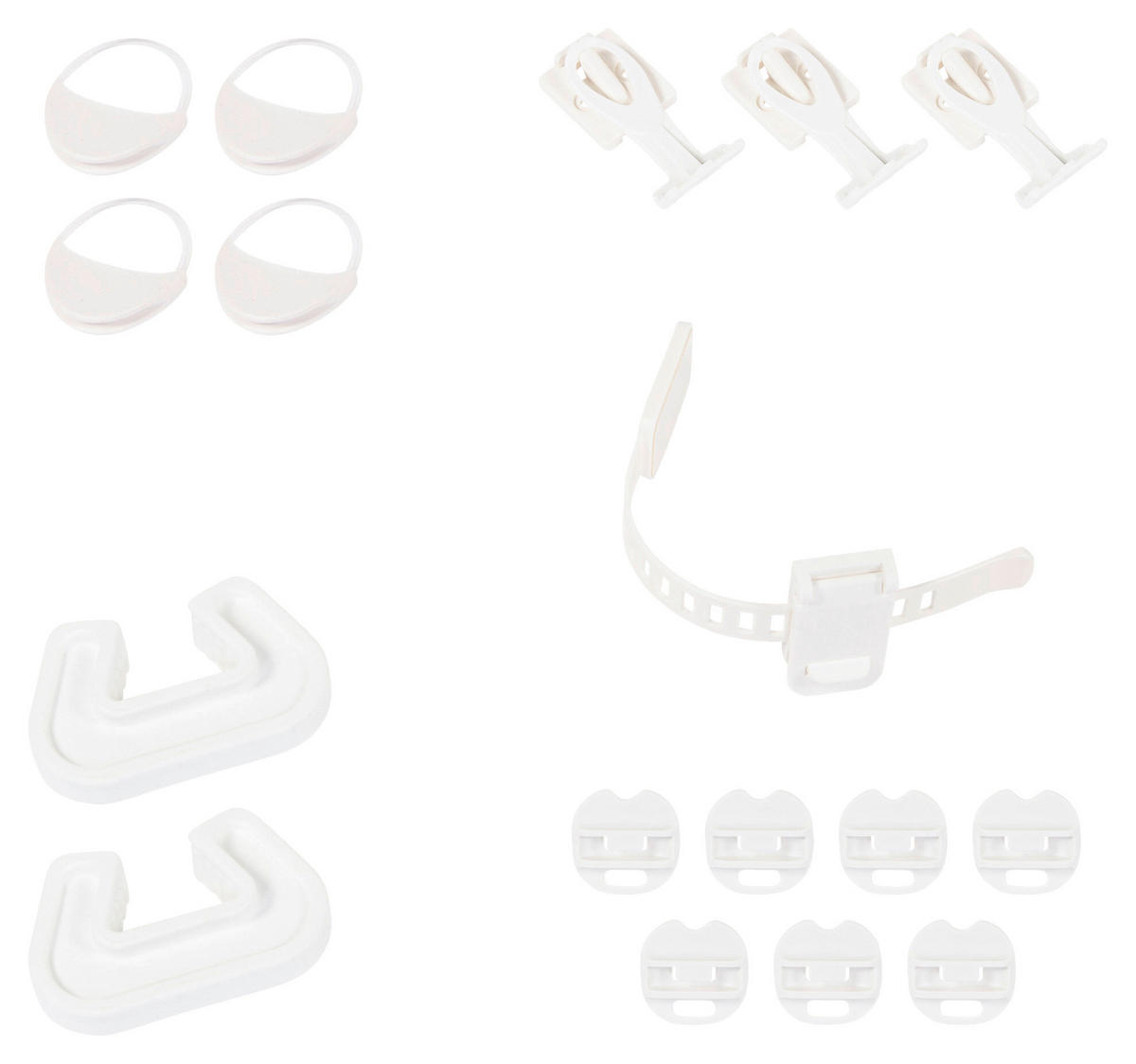 KINDERSICHERUNG - Weiß, Basics, Kunststoff (14,5/6,5/19cm) - Childhome