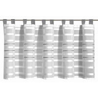 KURZGARDINE  140/50 cm  - Silberfarben, Basics, Textil (140/50cm)