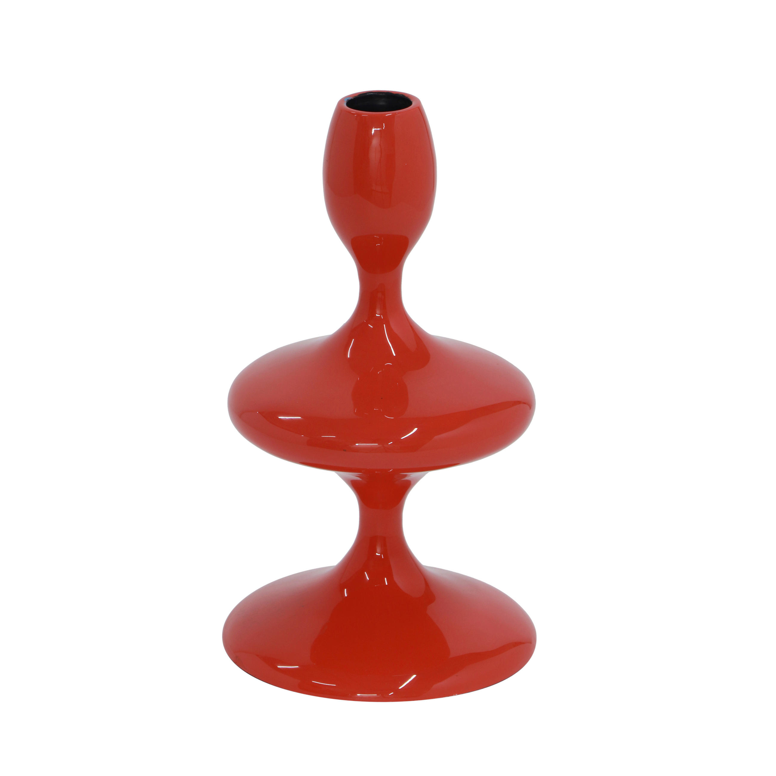 STABKERZENHALTER - Rot, Basics, Metall (11/19,5/11cm)