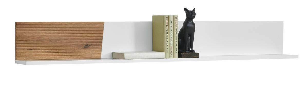 WANDBOARD  150/19/22 cm  - Eichefarben/Weiß, KONVENTIONELL, Holzwerkstoff (150/19/22cm) - Stylife