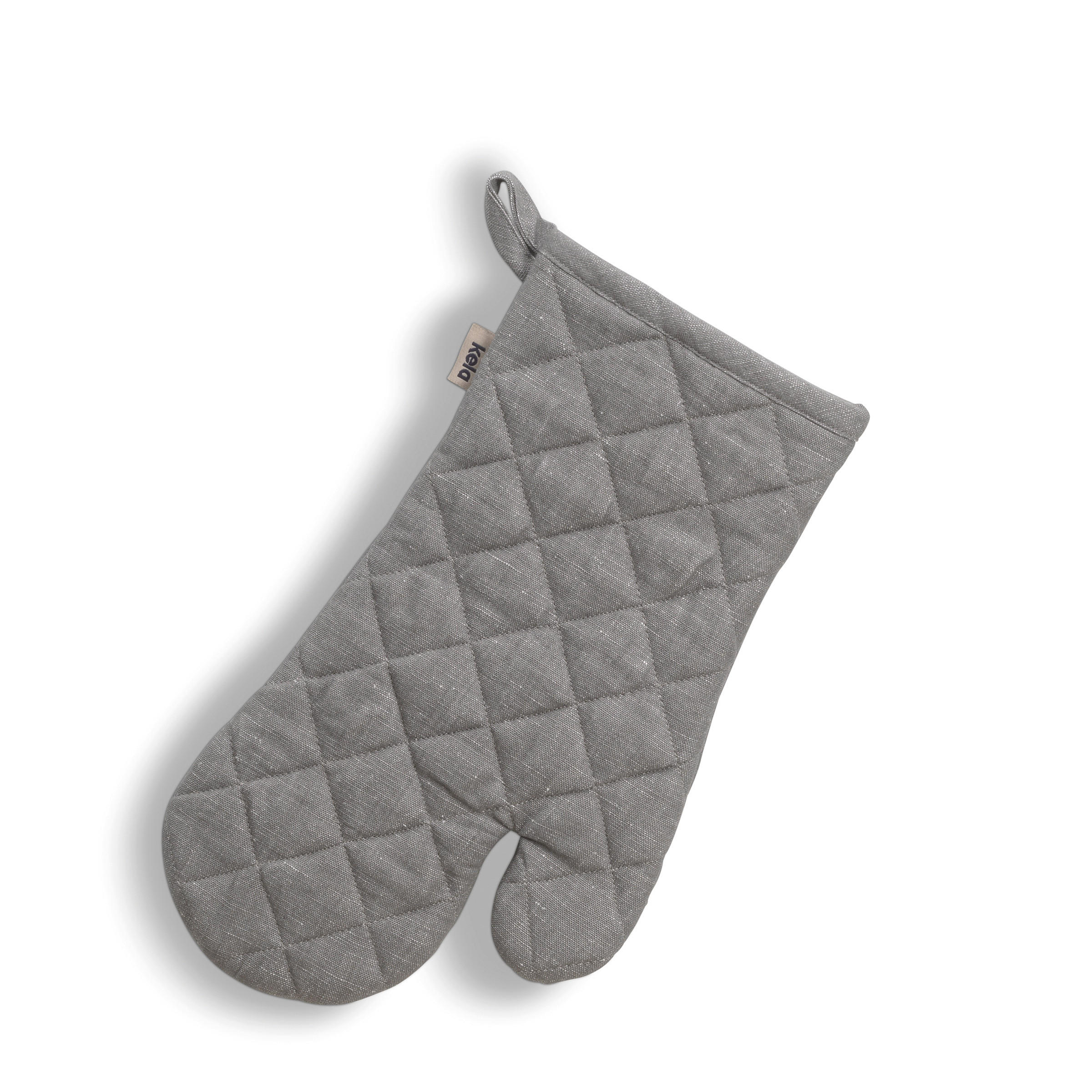 KUCHYNSKÁ CHŇAPKA  - sivá, Basics, textil (18/31cm) - Kela