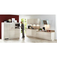 BUCĂTĂRIE LA COMANDĂ   - nisipiu, Design, material pe bază de lemn - Nolte Küchen