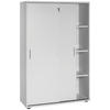 AKTENSCHRANK 100/152,8/39,5 cm  - Hellgrau, Basics, Holzwerkstoff (100/152,8/39,5cm) - MID.YOU