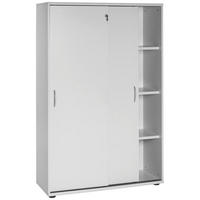 AKTENSCHRANK 100/152,8/39,5 cm  - Hellgrau, Basics, Holzwerkstoff (100/152,8/39,5cm) - MID.YOU