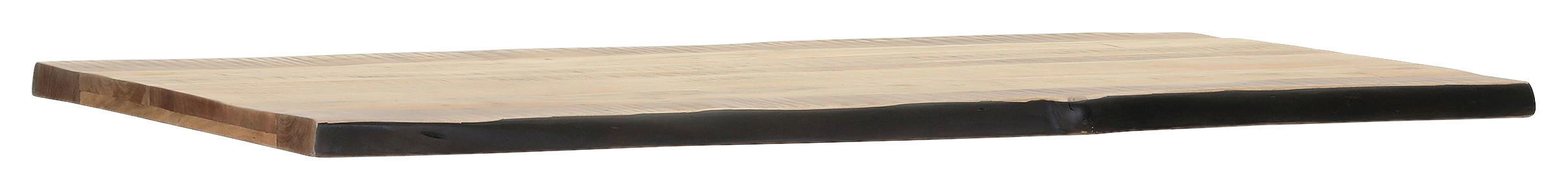 TISCHPLATTE 220/100/5 cm Echtholz  Holz Akaziefarben  - Akaziefarben, Design, Holz (220/100/5cm) - Hom`in
