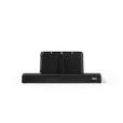 MESSERBLOCK  - Schwarz, Basics, Kunststoff/Metall (27/20/13,5cm) - Homeware Profession.