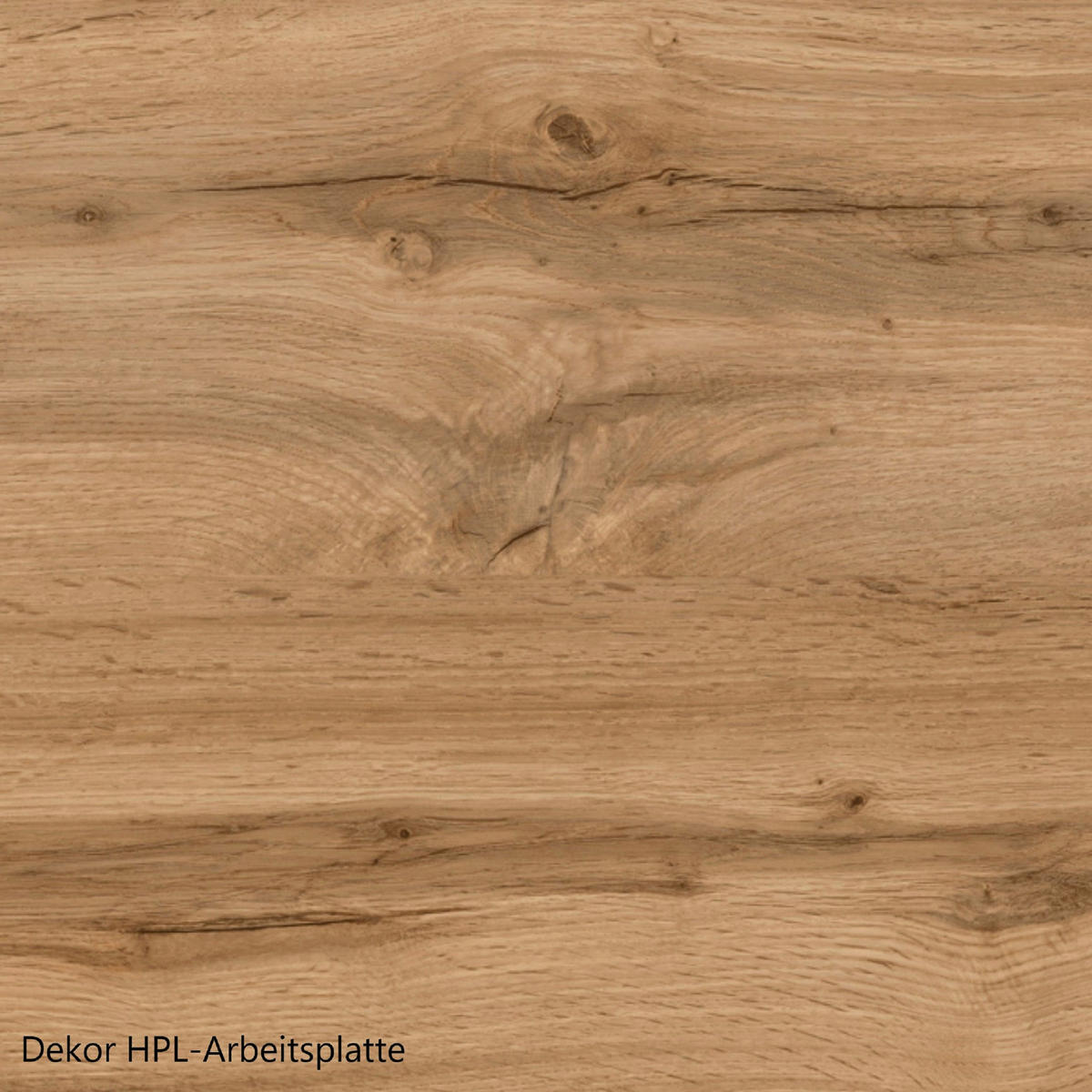 ECKKÜCHE 240/360 cm  in Grau, Eiche Wotan  - Eiche Wotan/Schwarz, LIFESTYLE, Holzwerkstoff/Metall (240/360cm) - Held