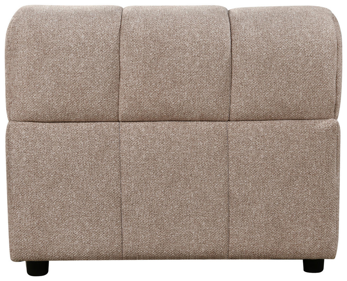 ZWISCHENELEMENT Struktur  - Beige/Schwarz, Design, Holz/Kunststoff (84/70/84cm) - MID.YOU