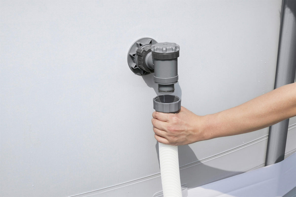 FILTERPUMPE SMARTTOUCH 58680GS  - Blau/Weiß, KONVENTIONELL, Kunststoff/Metall (43,5/30/37,5cm) - Bestway