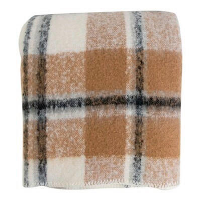 DECKE 170/130 cm  - Beige, Basics, Textil (170/130cm) - X-Mas