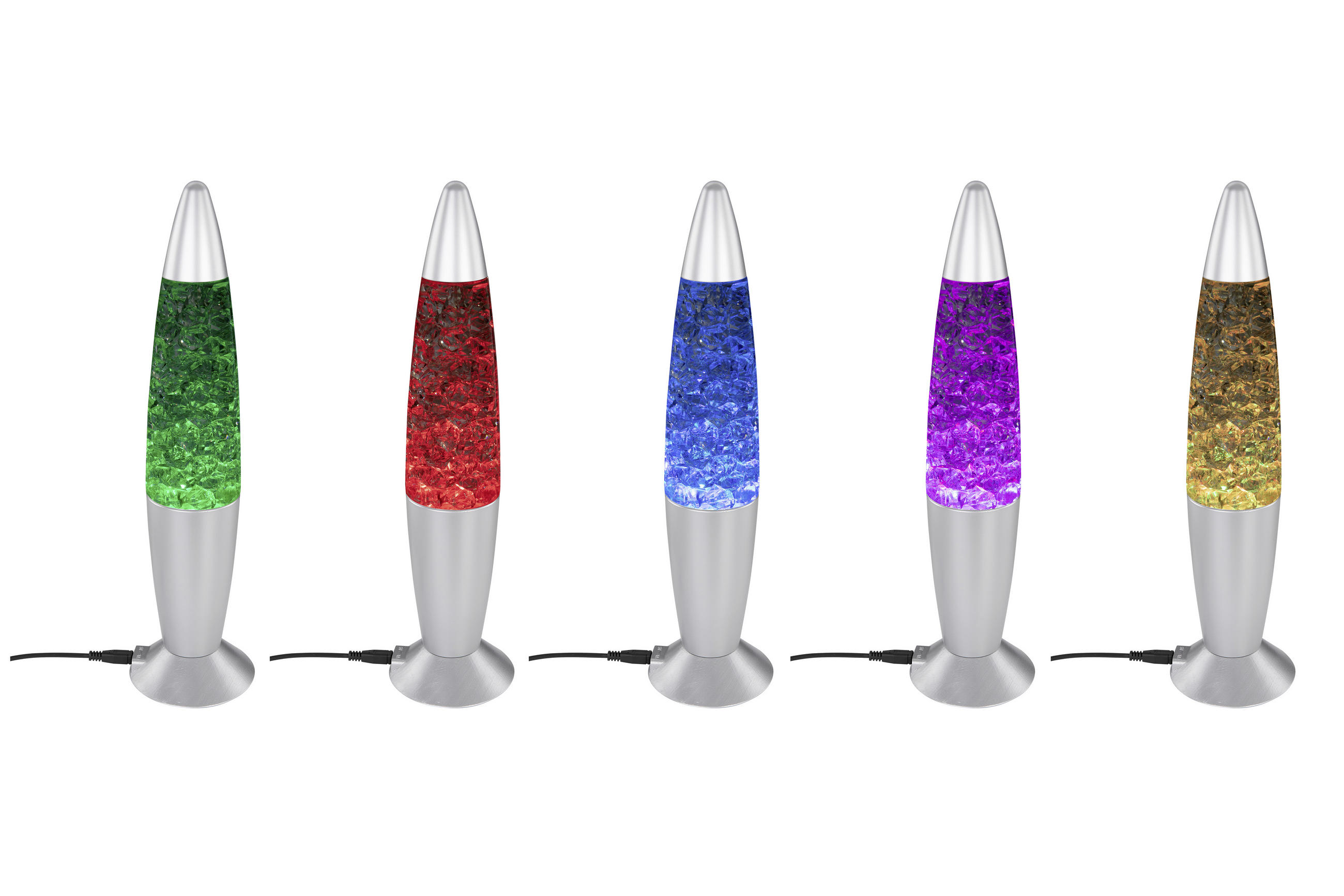 LED DEKORAČNÉ SVIETIDLO - strieborná, Lifestyle, plast (8,5/32,5cm) - Xora