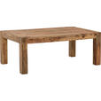 COUCHTISCH Sheesham massiv rechteckig Braun, Naturfarben 120/70/45 cm  - Braun/Naturfarben, LIFESTYLE, Holz (120/70/45cm) - Landscape