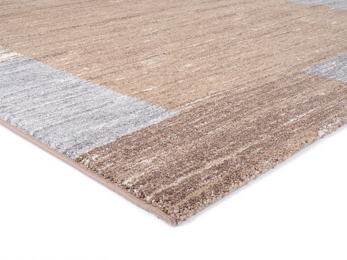 WEBTEPPICH Braun, Beige  - Beige/Braun, Design, Textil (200/250cm) - Novel