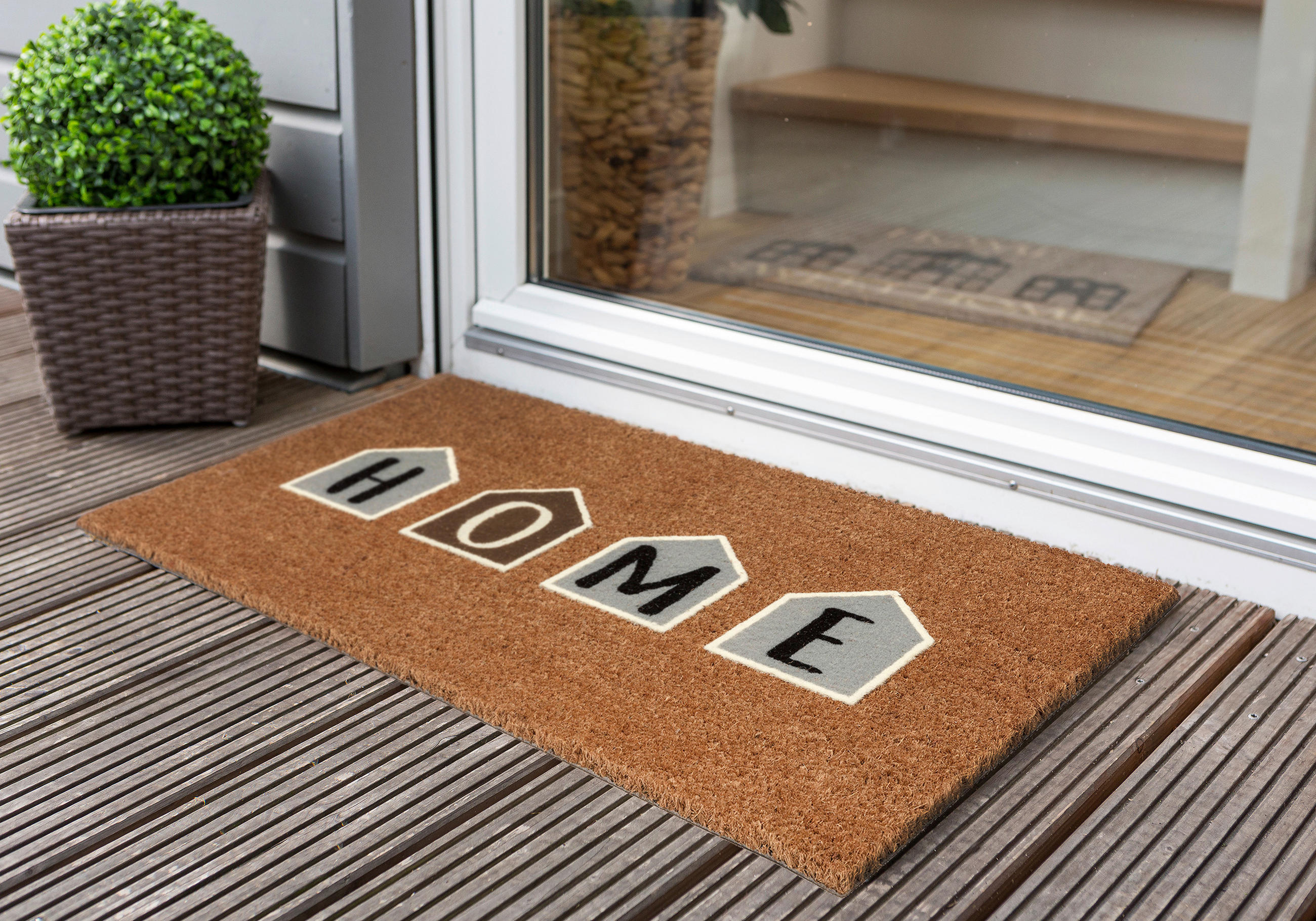 FUßMATTE  45/75 cm   - Design, Naturmaterialien/Kunststoff (45/75cm) - Esposa