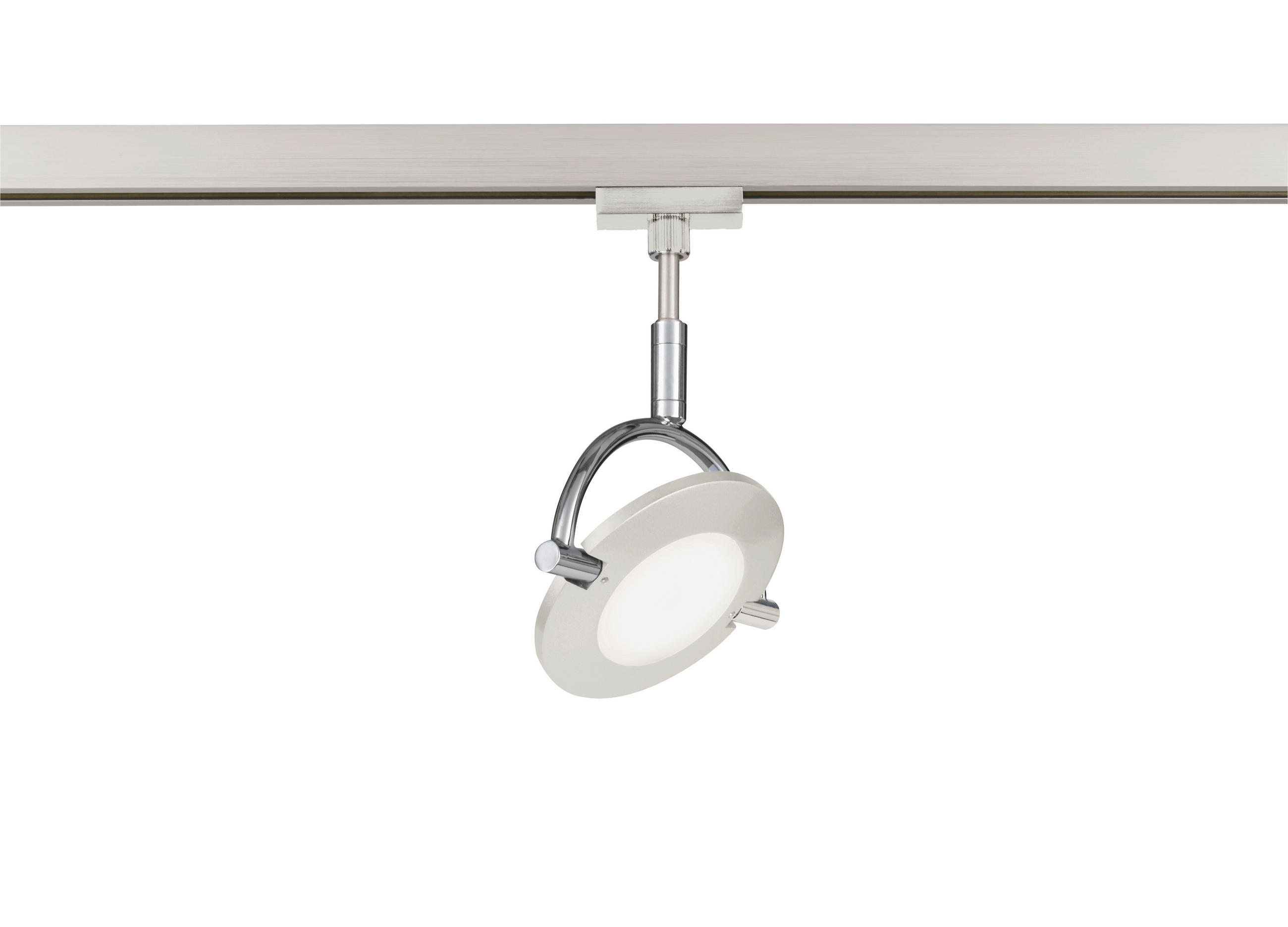 SCHIENENSYSTEM - Chromfarben/Nickelfarben, Design, Metall (12,5/2,8/19cm) - Fischer & Honsel