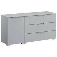 SIDEBOARD 120/61/42 cm  in Hellgrau  - Silberfarben/Hellgrau, Design, Holzwerkstoff/Kunststoff (120/61/42cm) - Novel