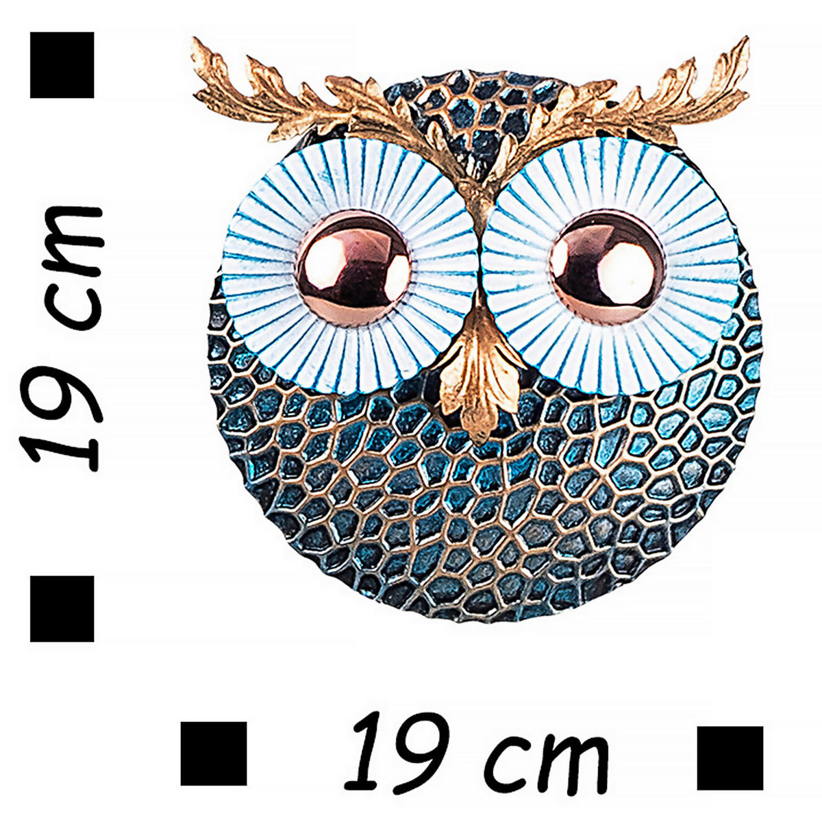 METALLBILD  - Multicolor, Basics, Metall (19/19cm)