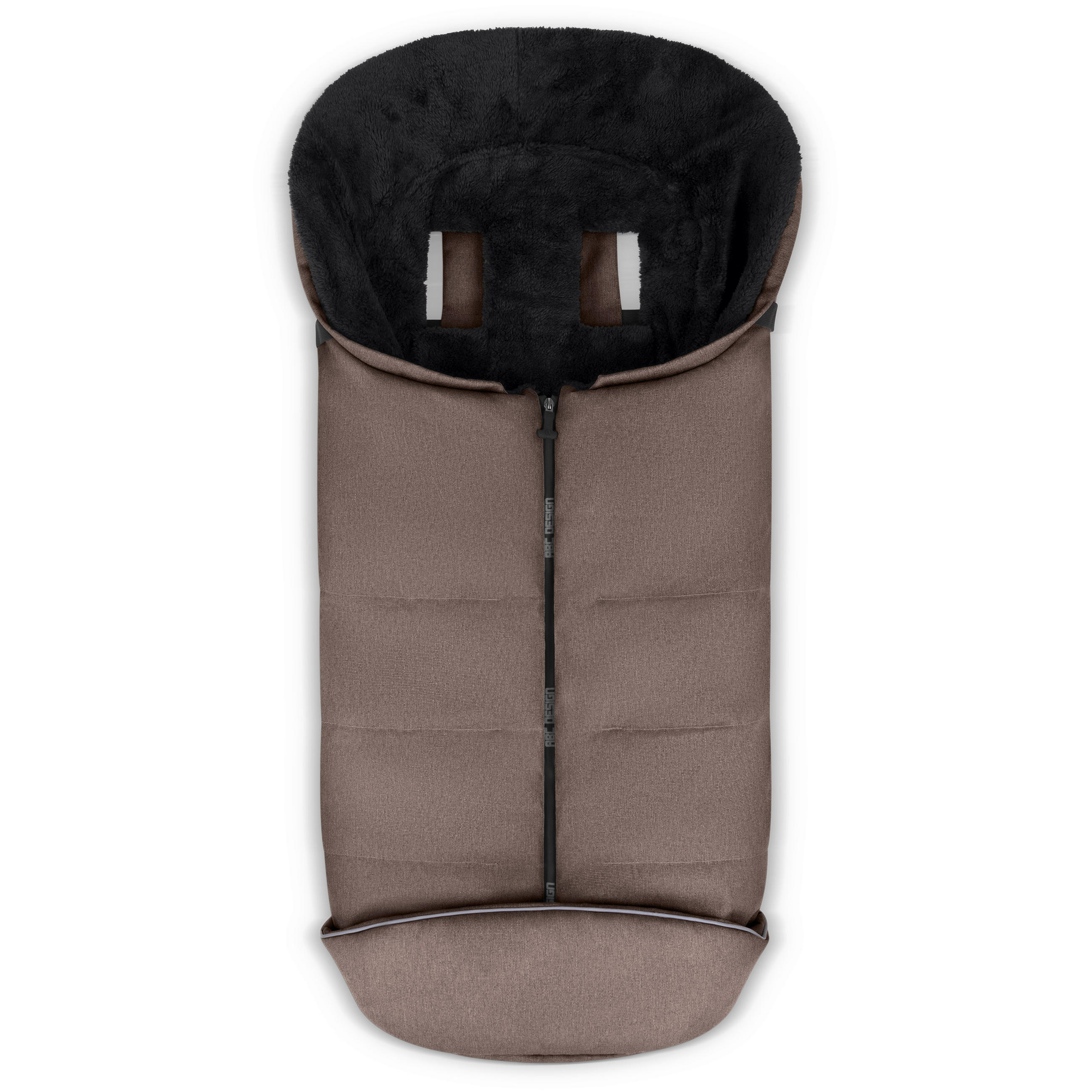FUßSACK Winterfußsack  - Graubraun, Basics, Textil (98/47/8cm) - ABC Design