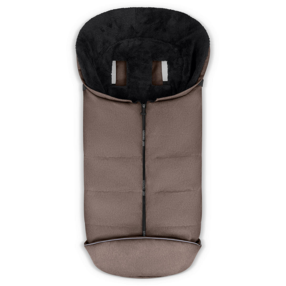 FUßSACK Winterfußsack  - Graubraun, Basics, Textil (98/47/8cm) - ABC Design