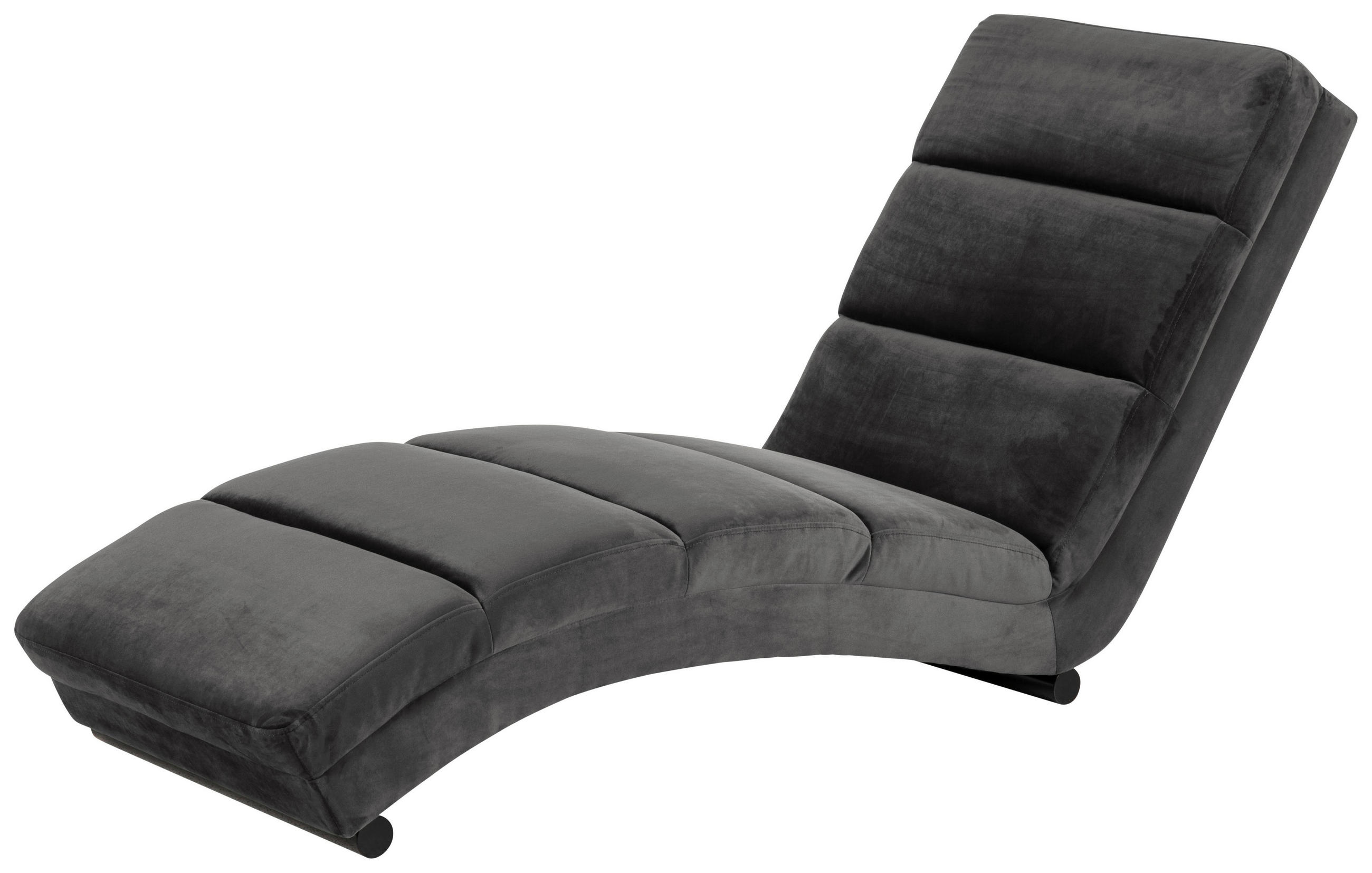 Carryhome RELAXLIEGE Samt Grau 