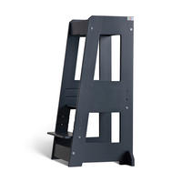 LERNTURM Felix  - Grau, Design, Holz (40/91/45cm) - tiSsi