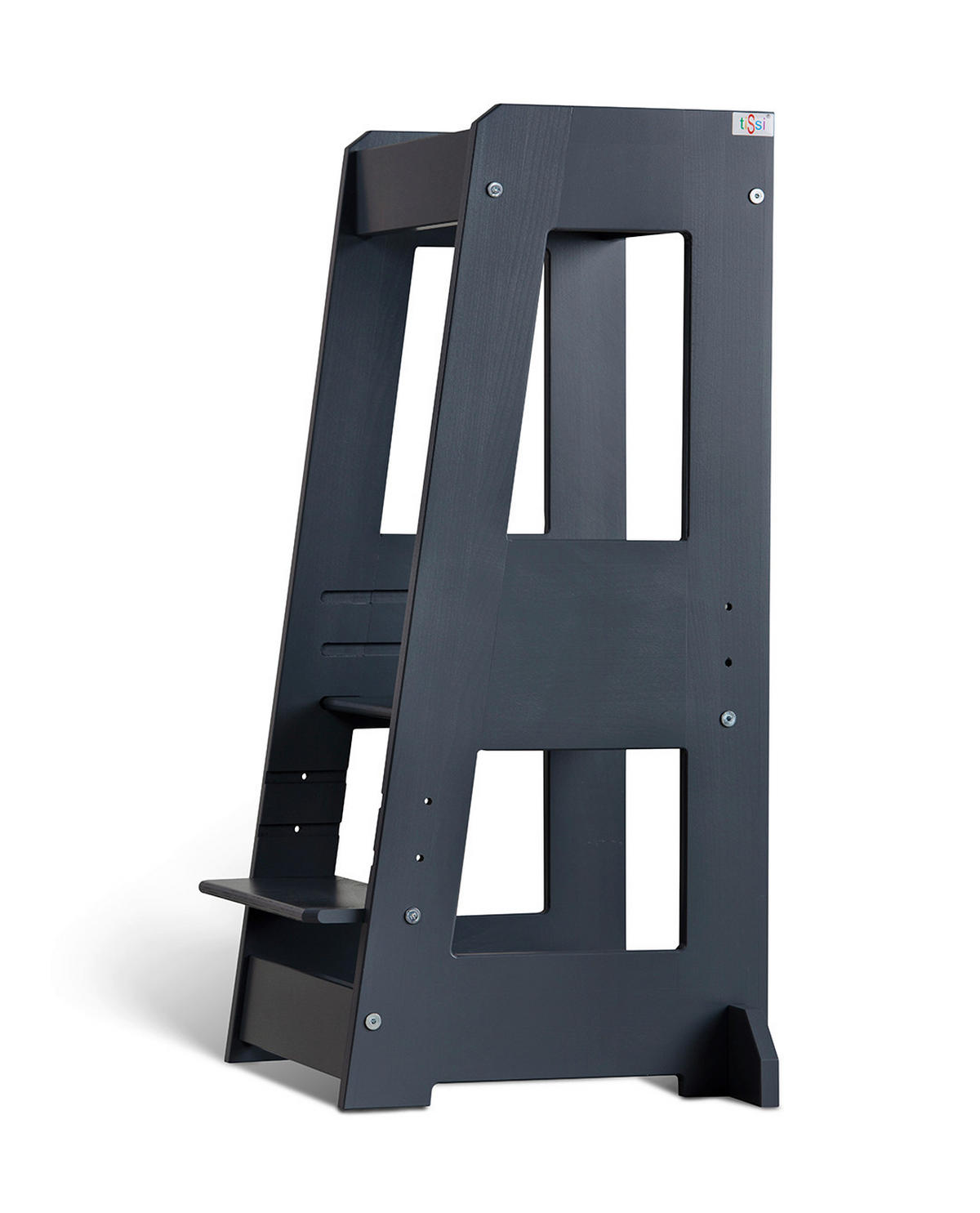 LERNTURM Felix  - Grau, Design, Holz (40/91/45cm) - tiSsi