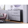 REGAL Anthrazit  - Anthrazit/Schwarz, KONVENTIONELL, Holzwerkstoff/Kunststoff (46/90/40cm) - Hom`in