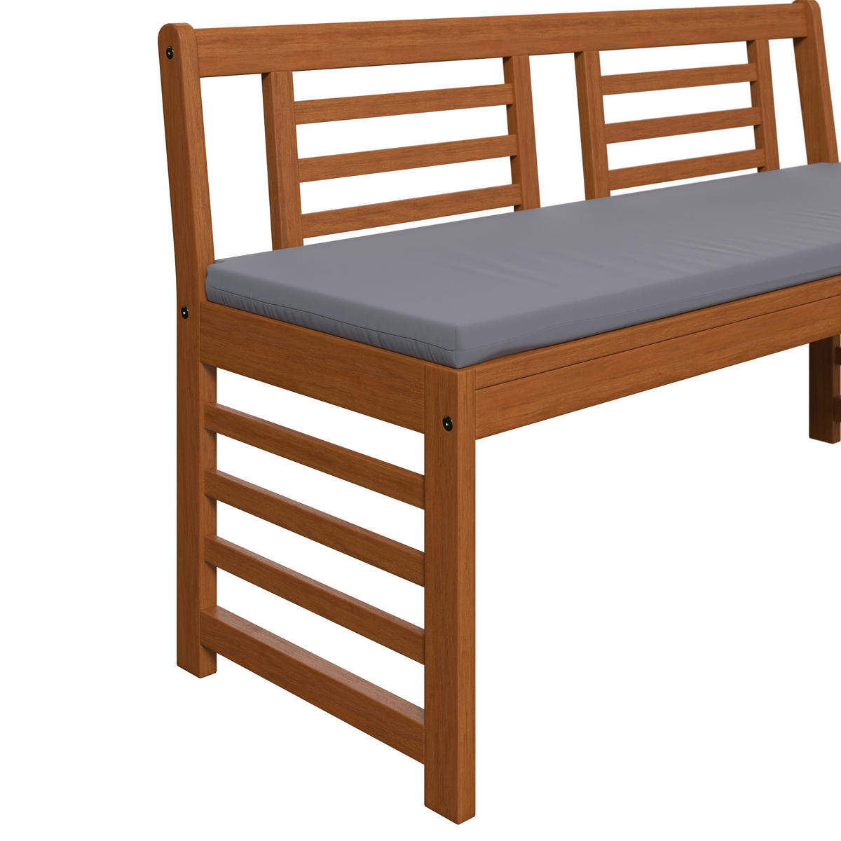 GARTENSET 6-teilig  - Grau/Akaziefarben, Natur, Holz (150/300/90/79cm) - Ambia Garden