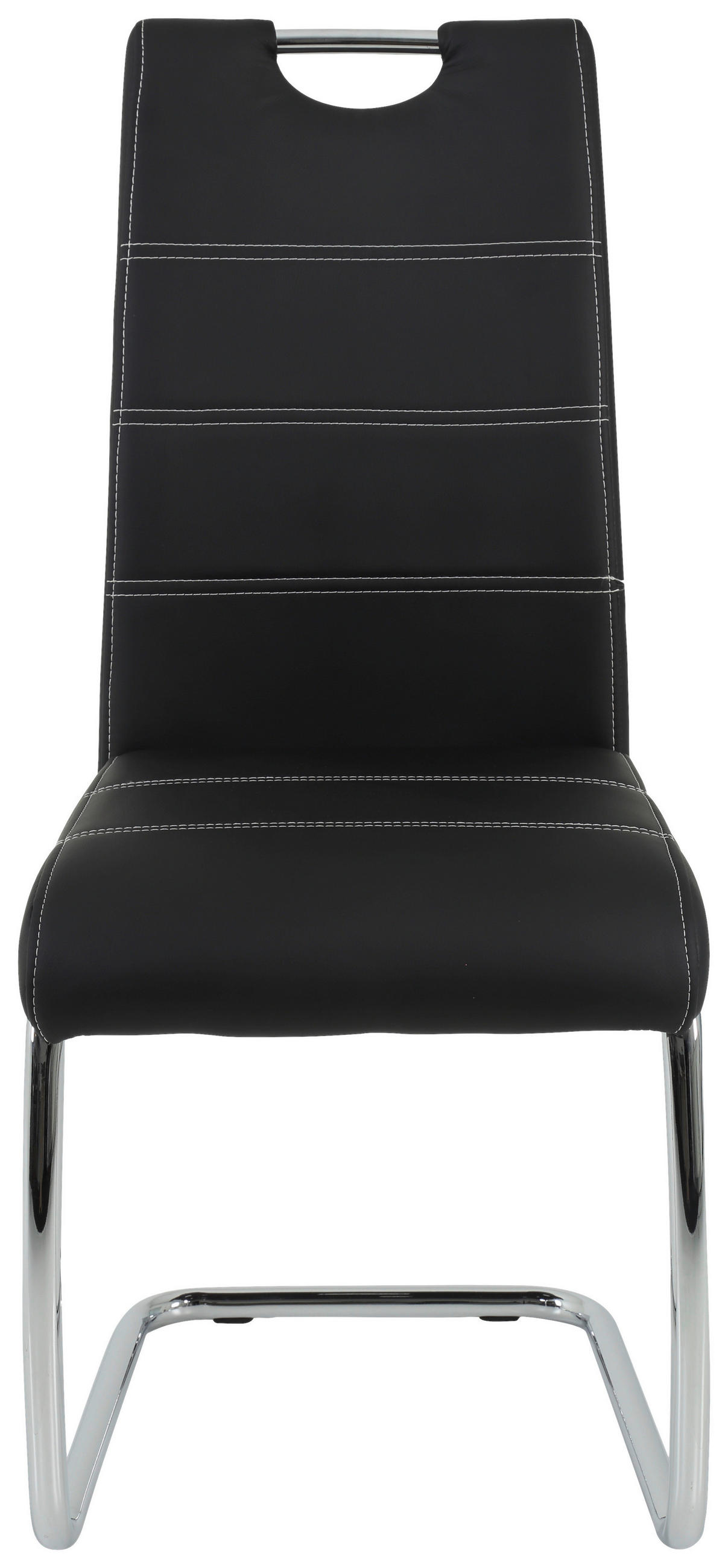 HOUPACÍ ŽIDLE, černá - bílá/černá, Design, kov/textil (43/98/59cm) - Carryhome
