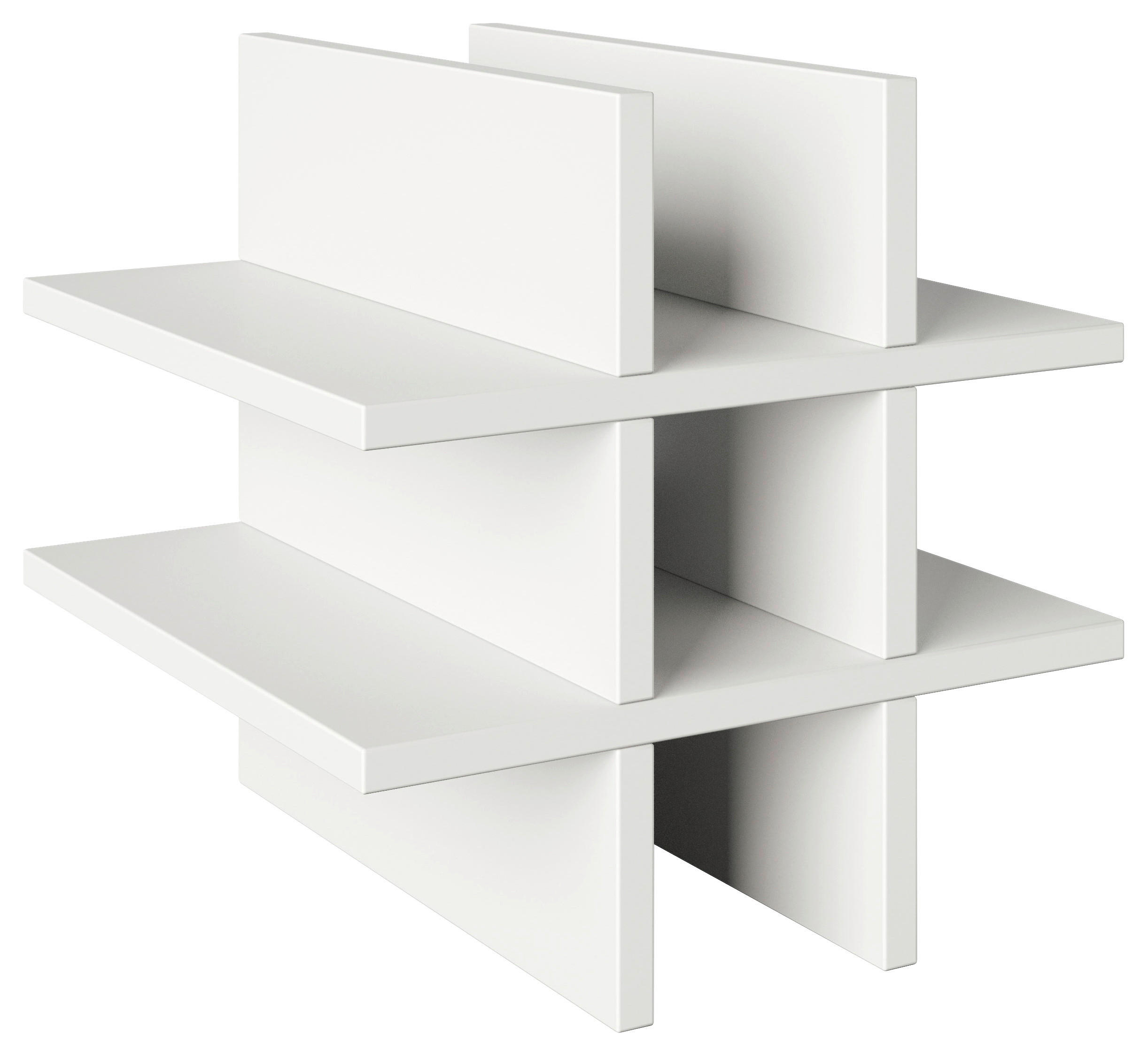 REGALEINSATZ - Weiß, Basics, Holzwerkstoff (34/34/33,4cm) - MID.YOU