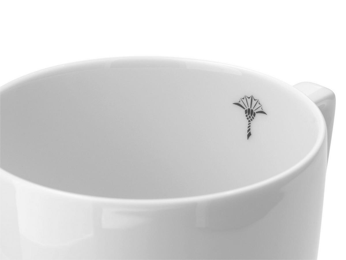 KAFFEEBECHERSET Single Cornflower 2-teilig  - Weiß, Design, Keramik (8,5/9,5cm) - Joop!