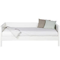 BETT 90/200 cm  in Weiß  - Weiß, Basics, Holz (90/200cm) - MID.YOU