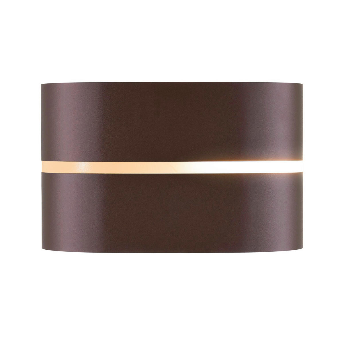 WANDLEUCHTE Sibelis 12/11.5/19.5 cm  - Bronzefarben, Design, Kunststoff (12/11.5/19.5cm) - Nordlux