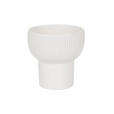 VASE 15 cm  - Weiß, LIFESTYLE, Keramik (15,3/15cm) - Ambia Home