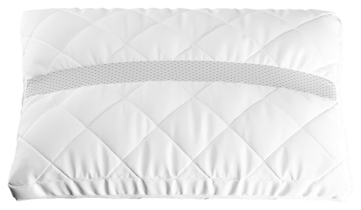 KOPFKISSEN 50/70 cm  - Weiss, Basics, Textil (50/70cm) - Bico Hilding Anders