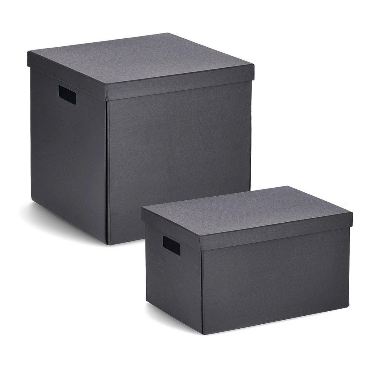 AUFBEWAHRUNGSBOX     - Basics, Karton (33,5/33/32cm)