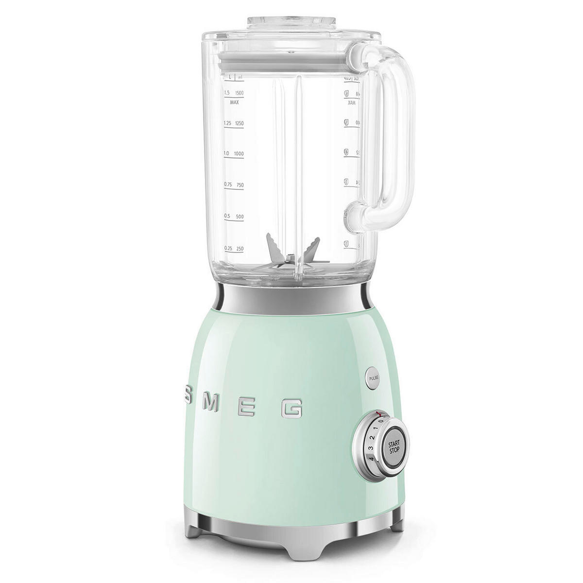 SAMOSTOJEĆI MIKSER  - pastelno zelena, Basics, metal (19.7/39.7/16.3cm) - SMEG