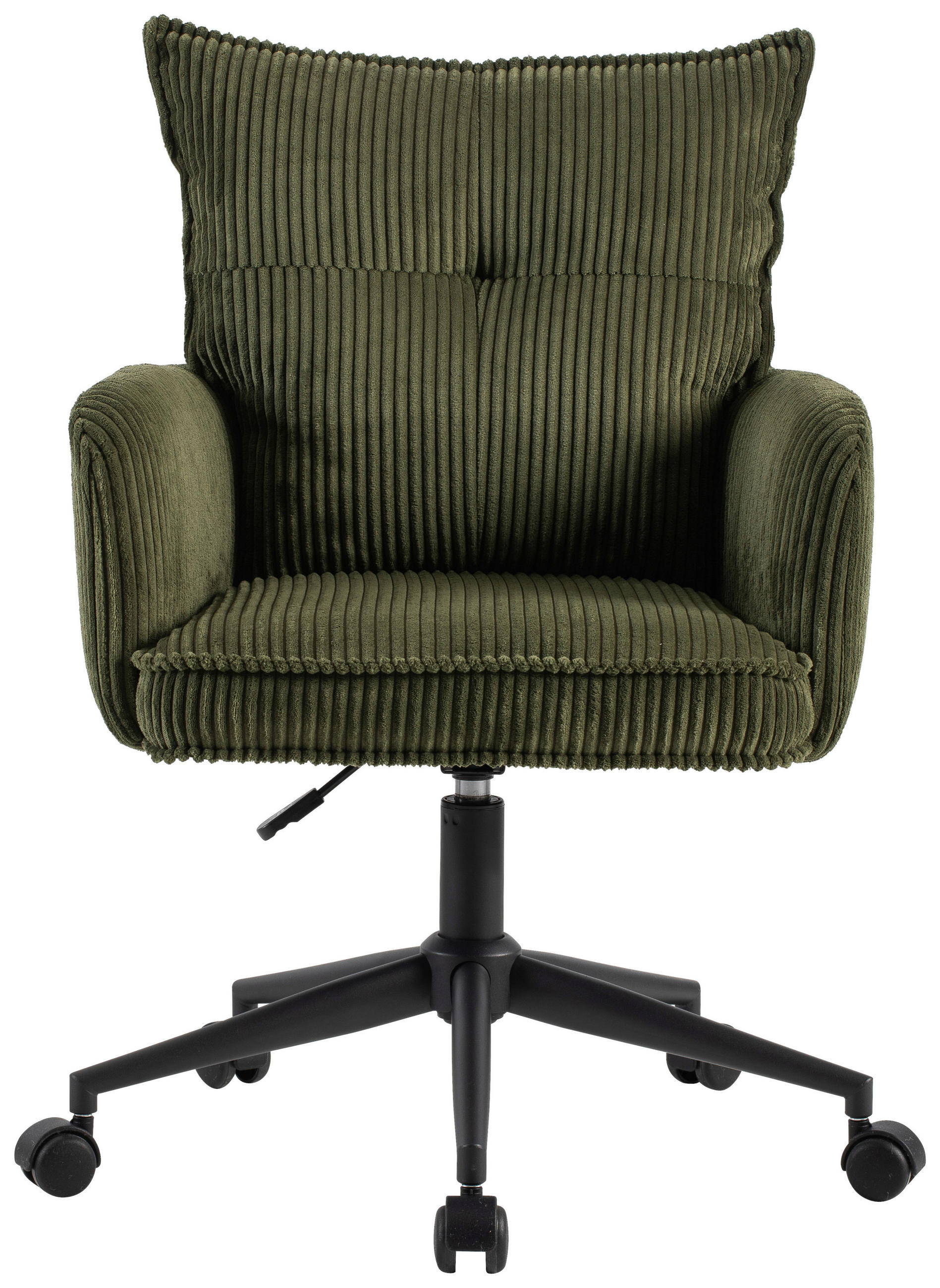 DREHSTUHL Webstoff Grün, Schwarz  - Schwarz/Grün, Design, Kunststoff/Textil (58/84,5/92/64cm) - Carryhome