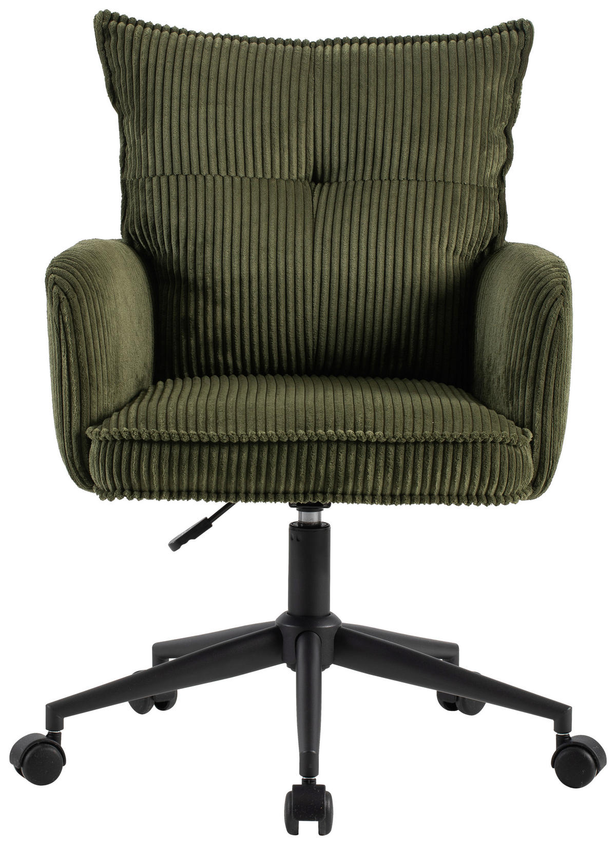 OTOČNÁ ŽIDLE, tkaná látka, zelená, černá - černá/zelená, Design, kov/textil (58/84,5/92/64cm) - Carryhome