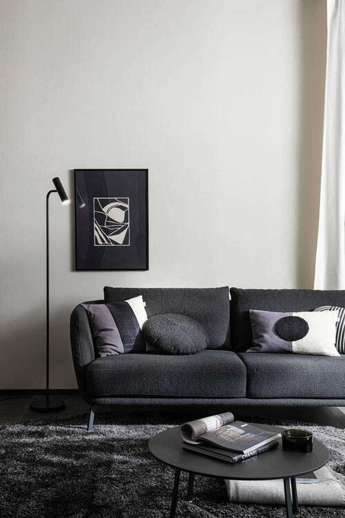 WEBTEPPICH 200/290 cm Heaven Anthrazit  - Anthrazit, Design, Textil (200/290cm) - Schöner Wohnen