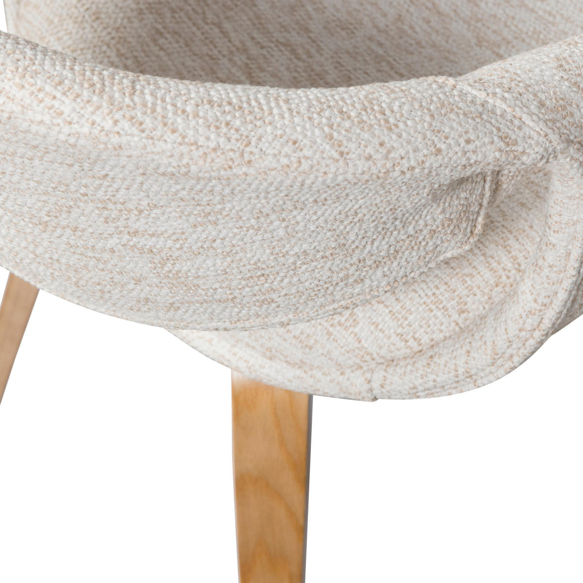 ARMLEHNSTUHL-SET 2 Stück  Webstoff  - Naturfarben, MODERN, Holzwerkstoff/Textil (57/78/57cm) - Livetastic