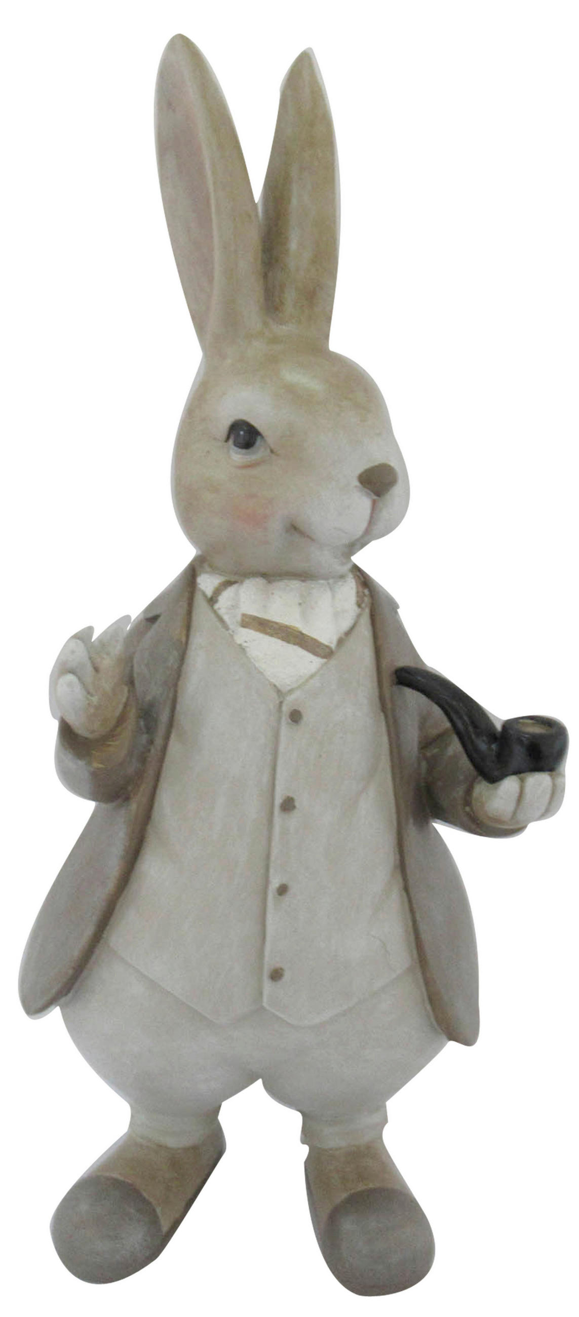 DEKOHASE   - Grau, LIFESTYLE, Kunststoff (13/33/13cm)