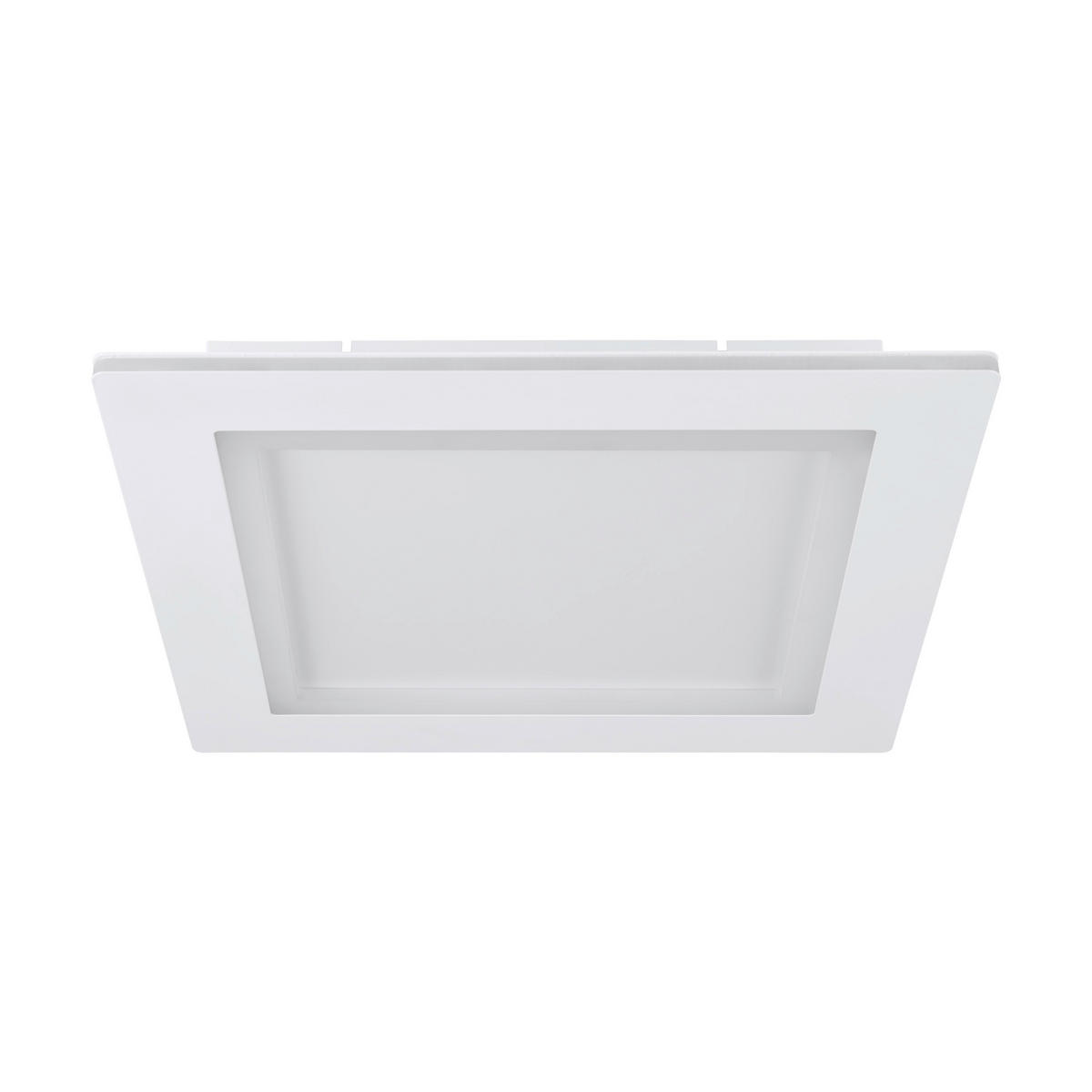 LED-DECKENLEUCHTE Padrogiano  Smart 45/45/10 cm   - Weiß, Basics, Kunststoff/Metall (45/45/10cm) - Eglo