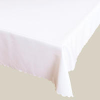 UBRUS, 150/250 cm, bílá - bílá, Basics, textil (150/250cm) - Esposa